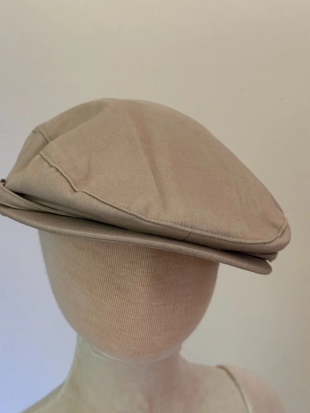 Archival Janie and Jack Baby Boy Khaki Newsboy Flat Cap (6–8 Years) NWOT
